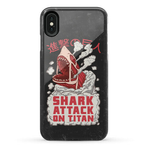 Shark Attack On Titan Phone Case